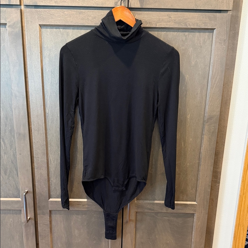 J. Crew 365 Classic Black Bodysuit